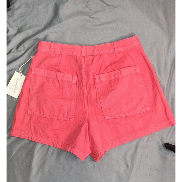 Universal Thread High Rise Utility Shorts Red 6 - Picture 4 of 6